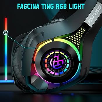 Amazon.com: Tatybo Gaming Headset for PS4 PS5 Xbox One PC